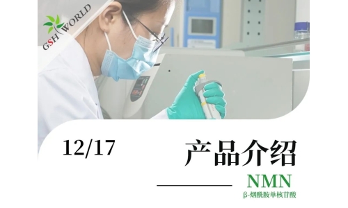 产品介绍 - NMN——为辅助DNA损伤修护，促进细胞能量代谢而设计